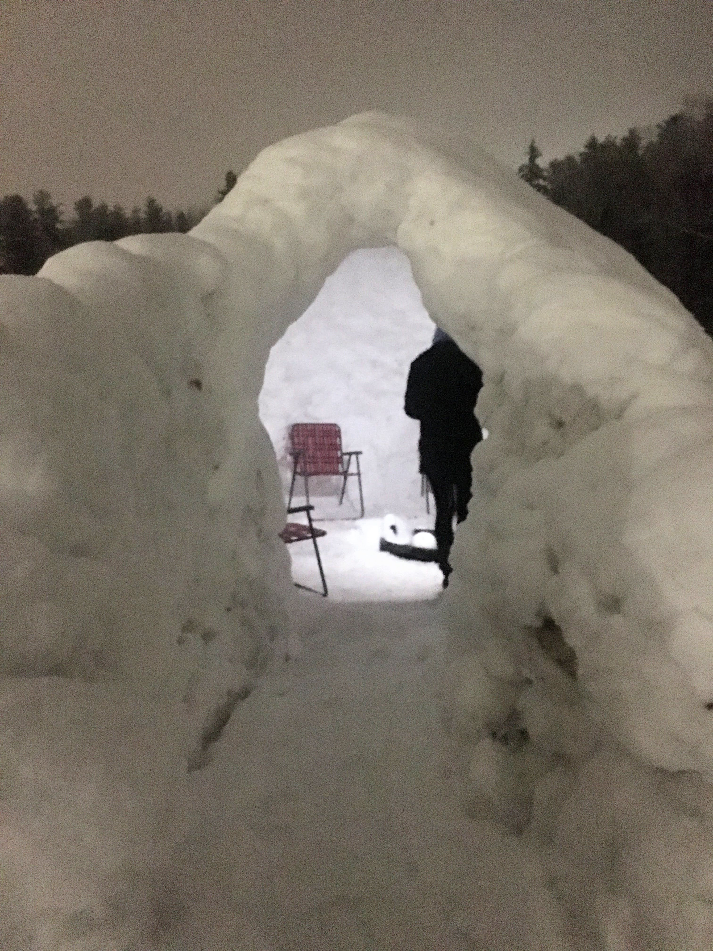 Igloo at St. Lawrence University 