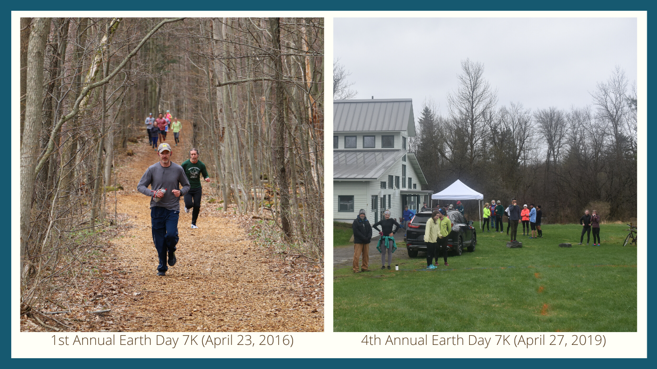 The Annual Earth Day 7K through the years