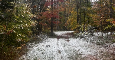 First snowfall